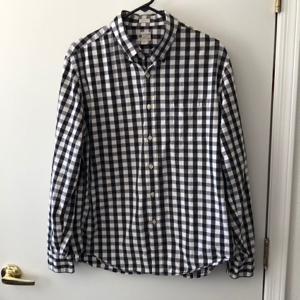 J. Crew Long Sleeve Tailor fit Shirt L gently used
